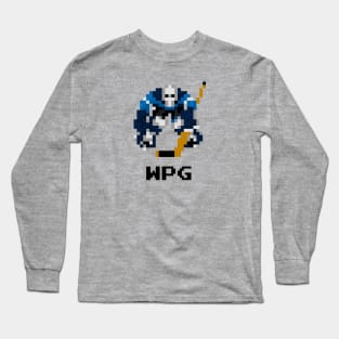 16-Bit Hockey Goalie - Winnipeg Long Sleeve T-Shirt